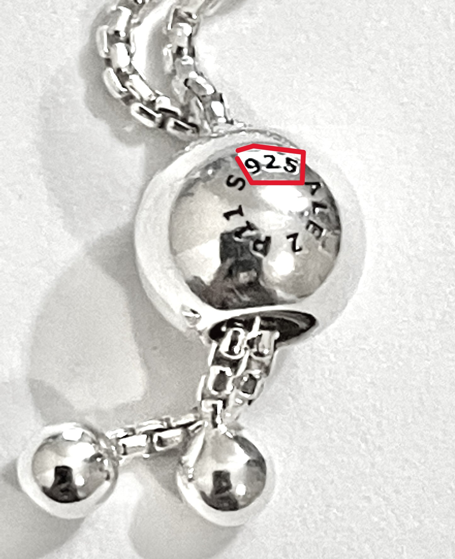 Pandora Round Sparkle Slider Bracelet