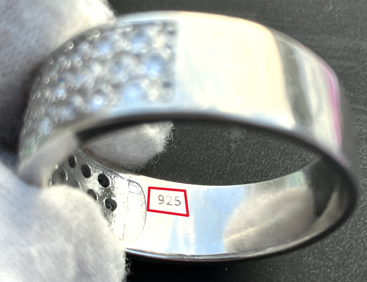 Anillo Half Eternity Pavé "Diamante"