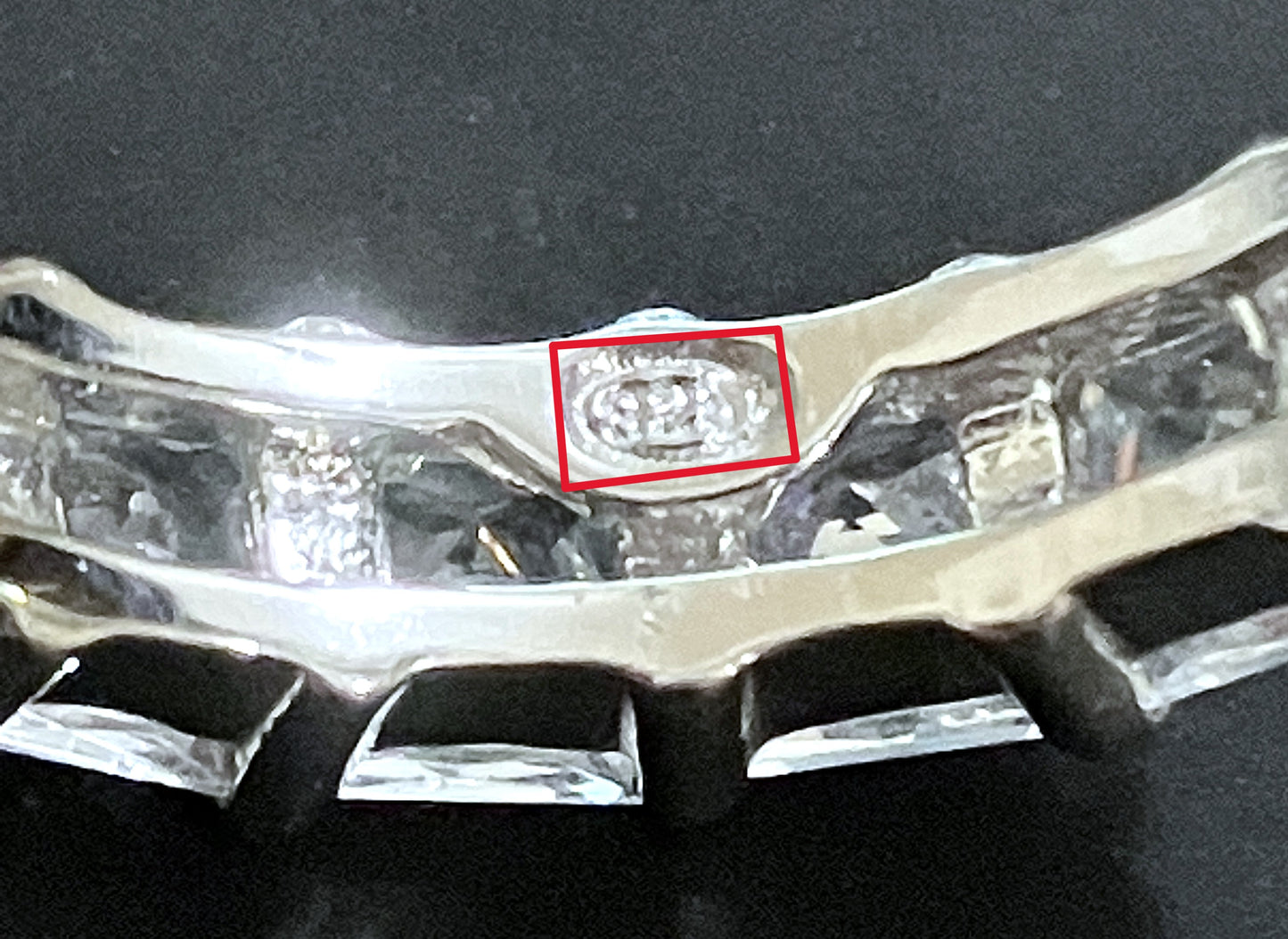 Princess Cut "Diamond" Eternity Ring