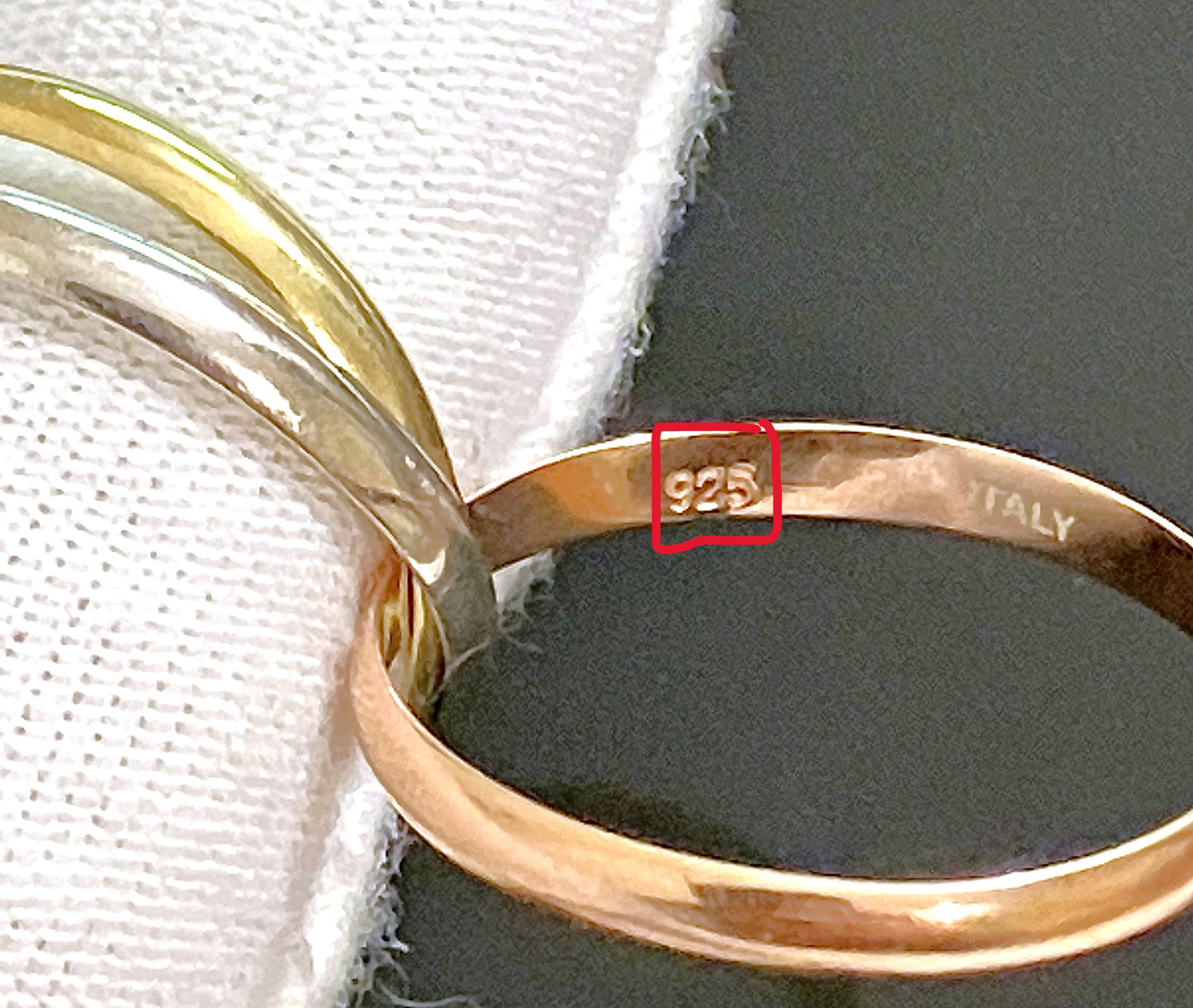 Tri-Color "Cartier” Trinity Ring