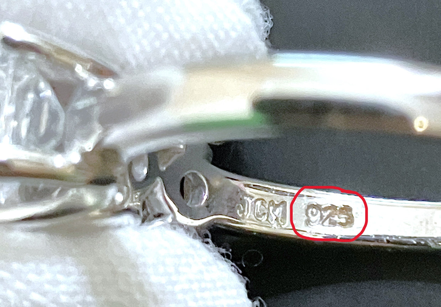 3 Stone "Diamond" Engagement Ring