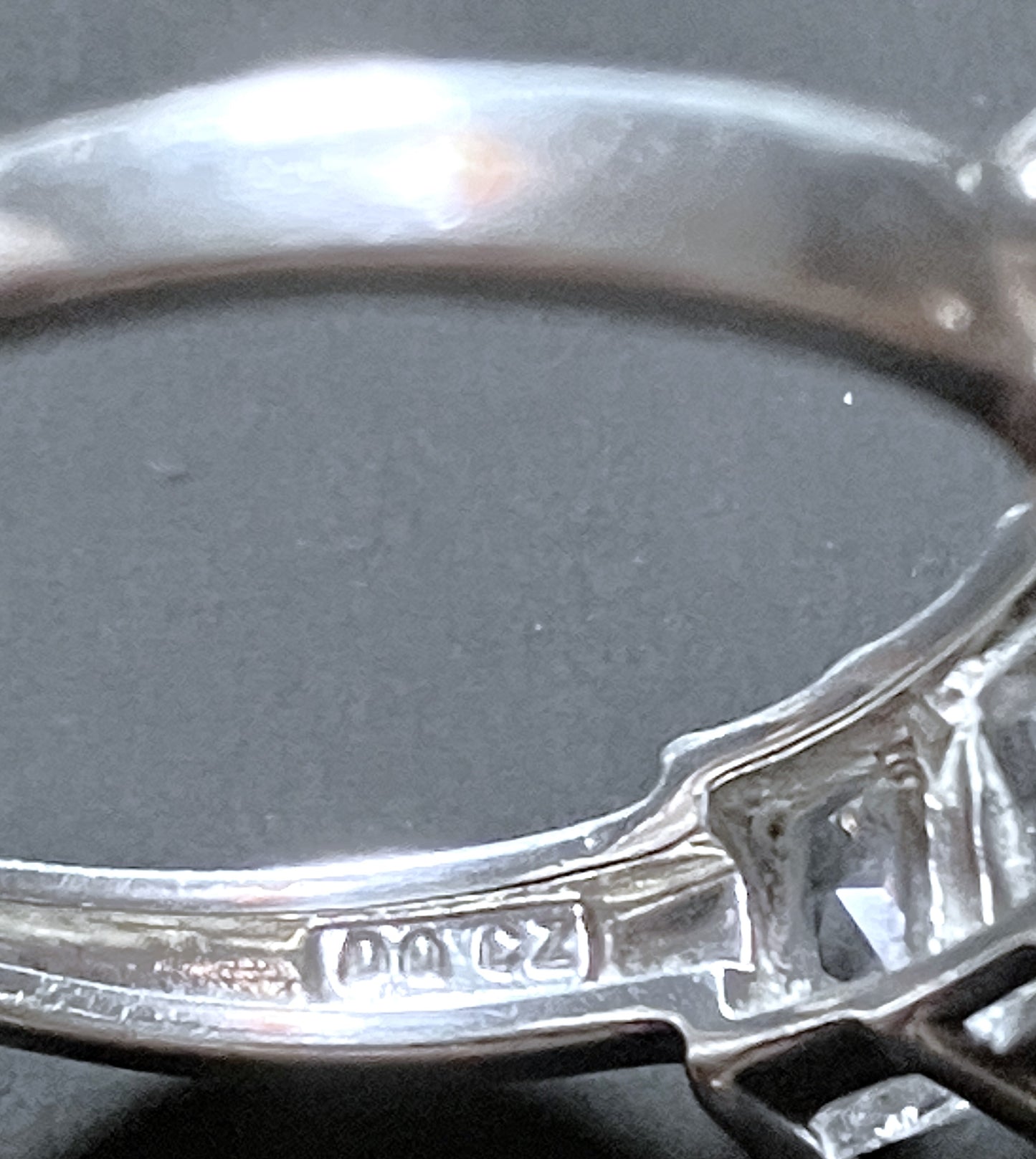 5 Stone Baguette Cut "Diamond" Ring