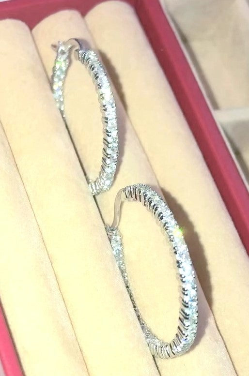 "Diamond" Hoops
