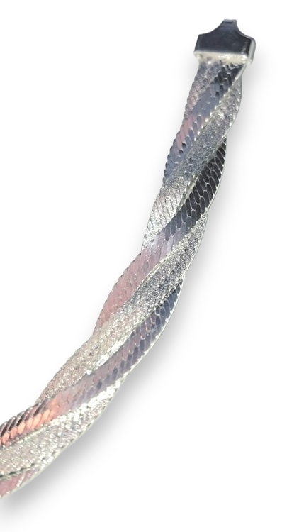 Matte & Gloss Braided Herringbone Set