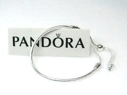 Pandora Moments Snake Chain Slider Bracelet