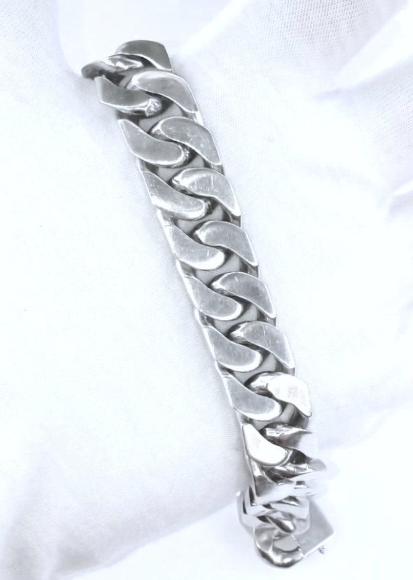 Straightedge Cuban Link Bracelet