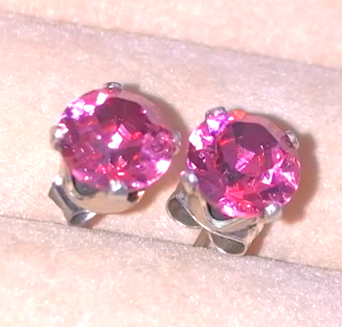 Colored Stone Studs (2 colors!)