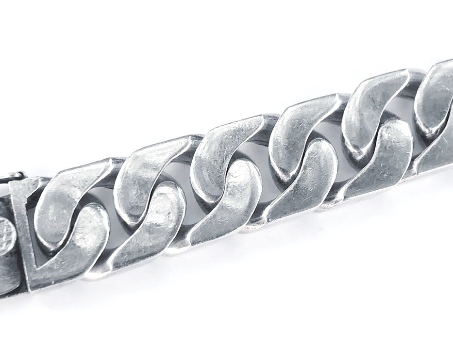 Straightedge Cuban Link Bracelet