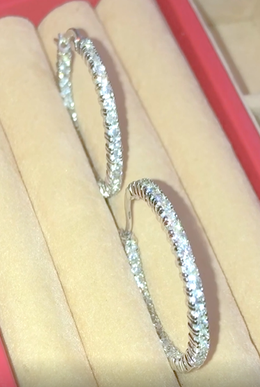 "Diamond" Hoops