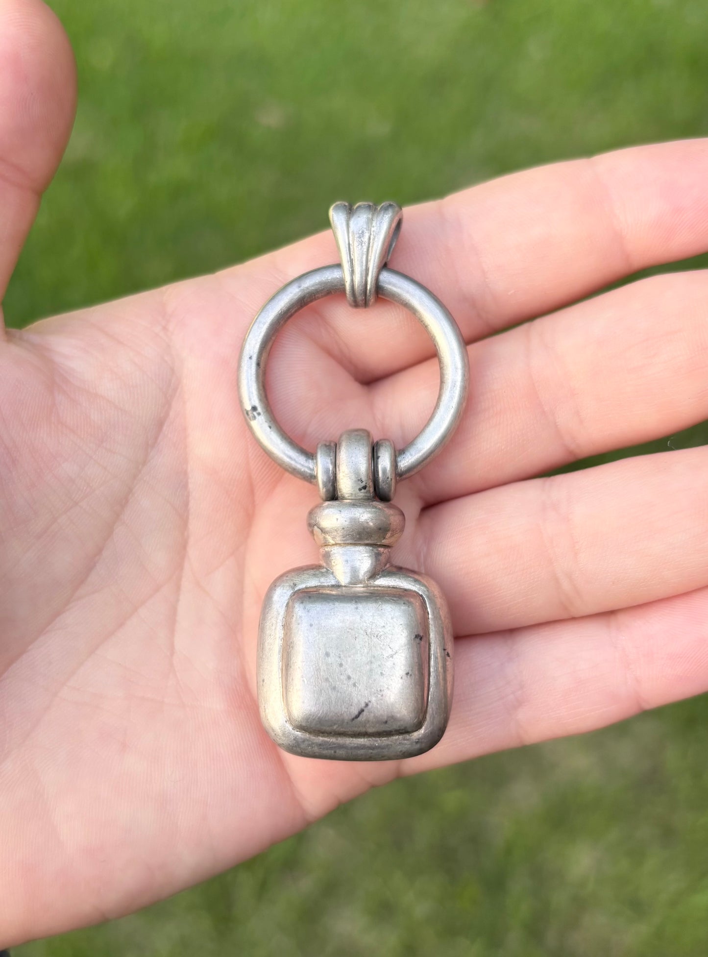 Tiffany & Co. Sterling Silver Perfume Bottle Pendant