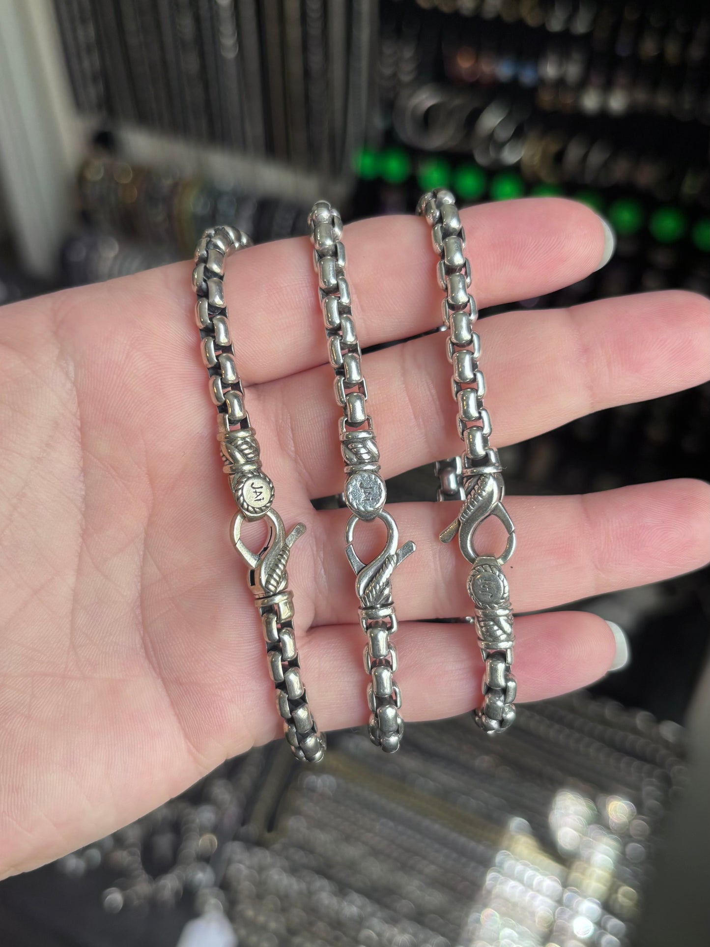 JAI by John Hardy Rounded Box Link Bracelet