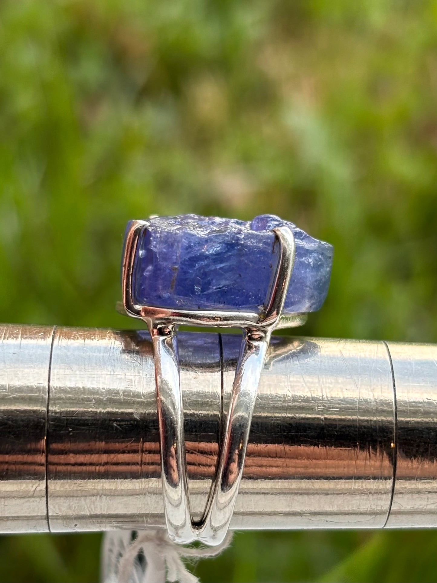 Rough Tanzanite Ring