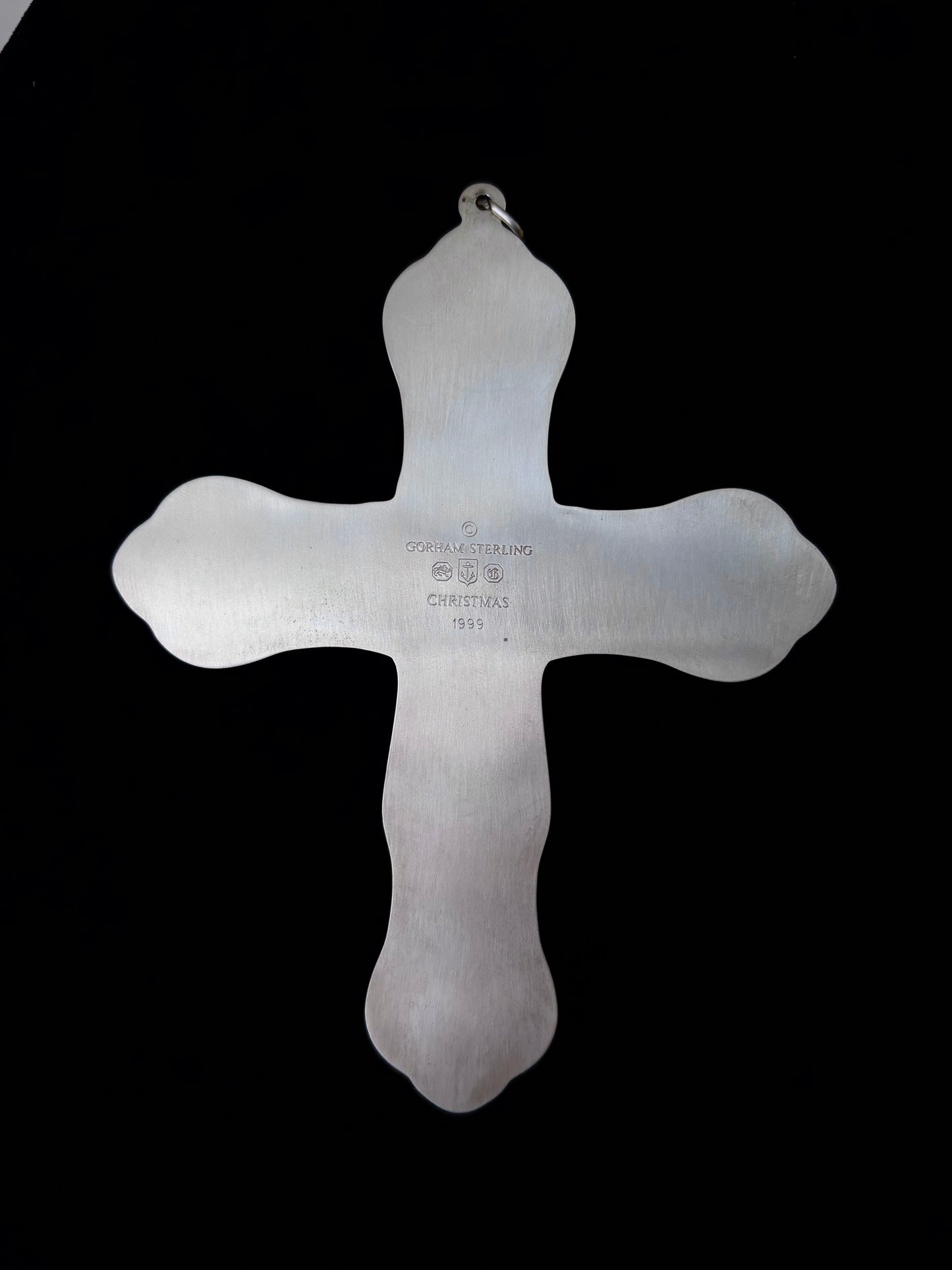 Gorham Sterling Silver Cross Ornament – 1999 Christmas Collectible