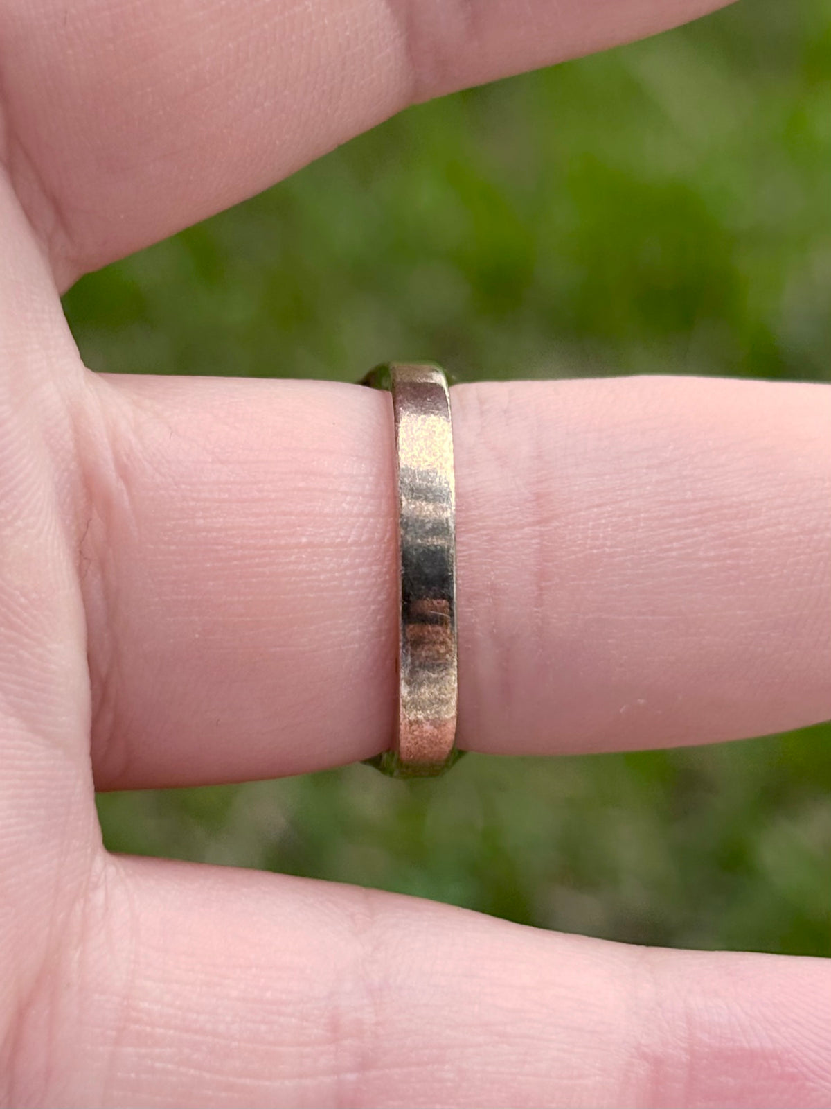Coleman & Co 12K Gold & Sterling Silver Indigo Helenite Black Hills Ring