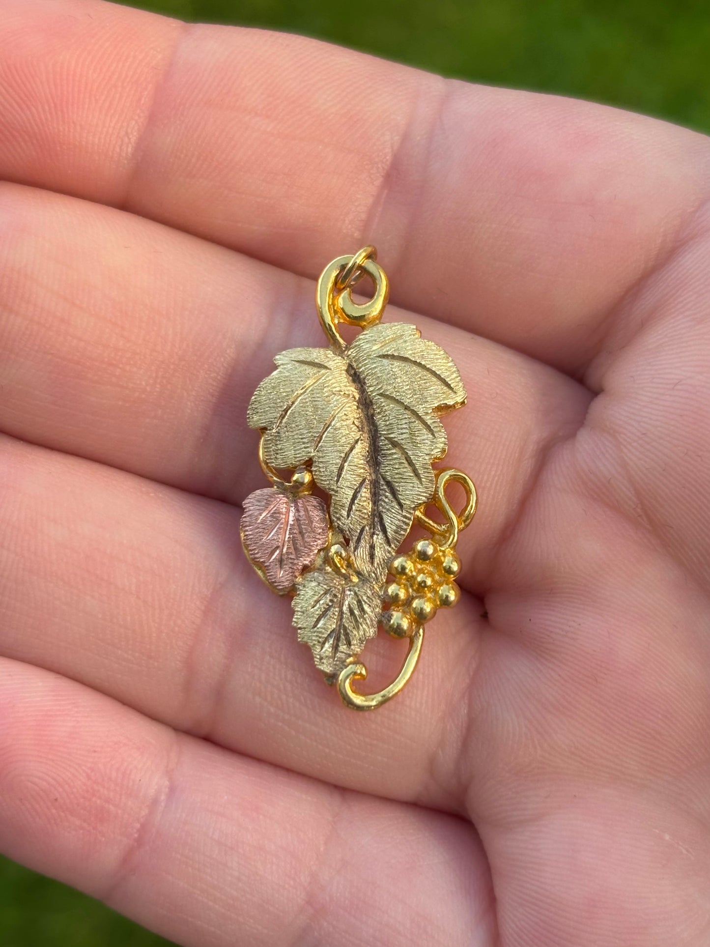 Vintage Landstrom’s 10k Gold Black Hills Pendant