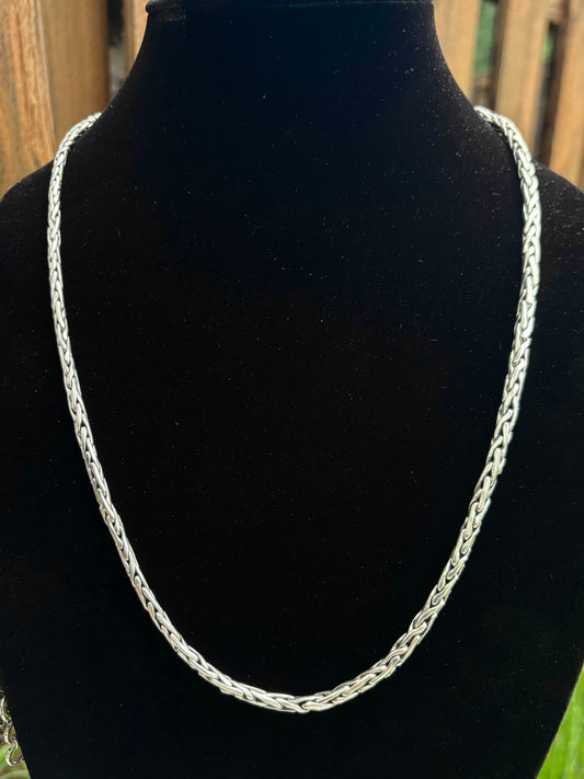 Balinese Style Chain with Hook Clasp