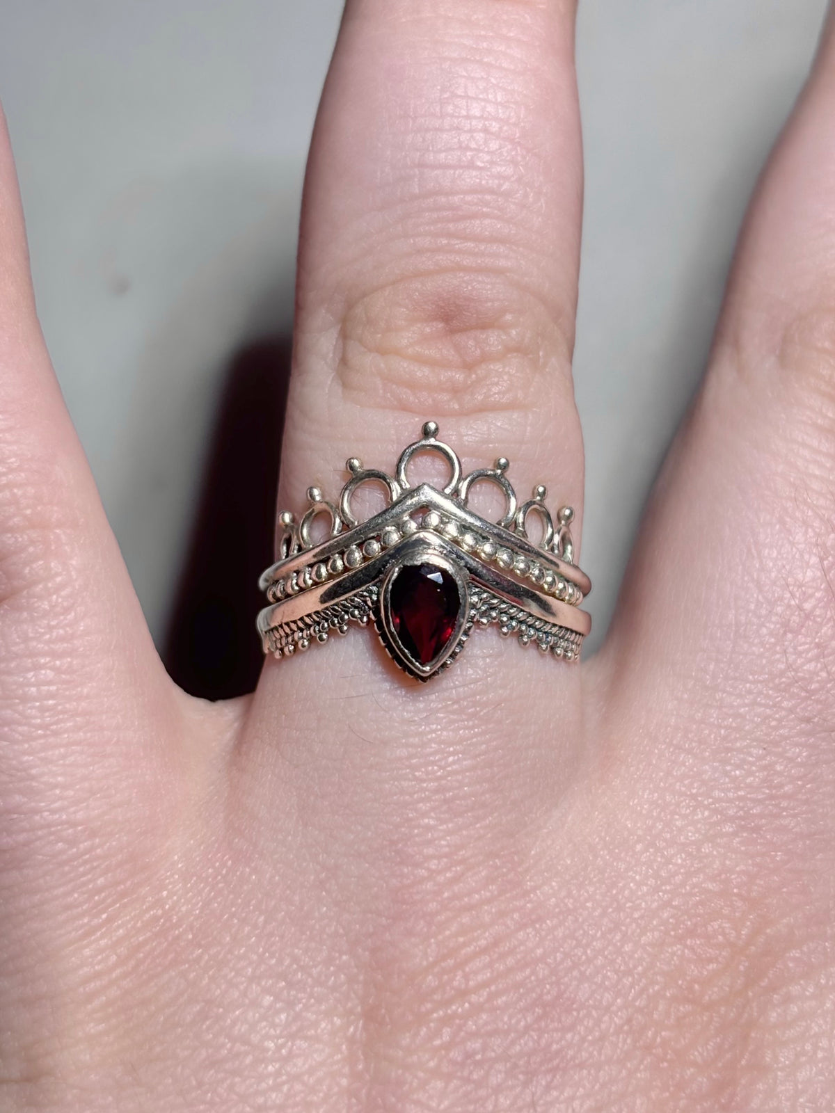 Garnet Wedding Set