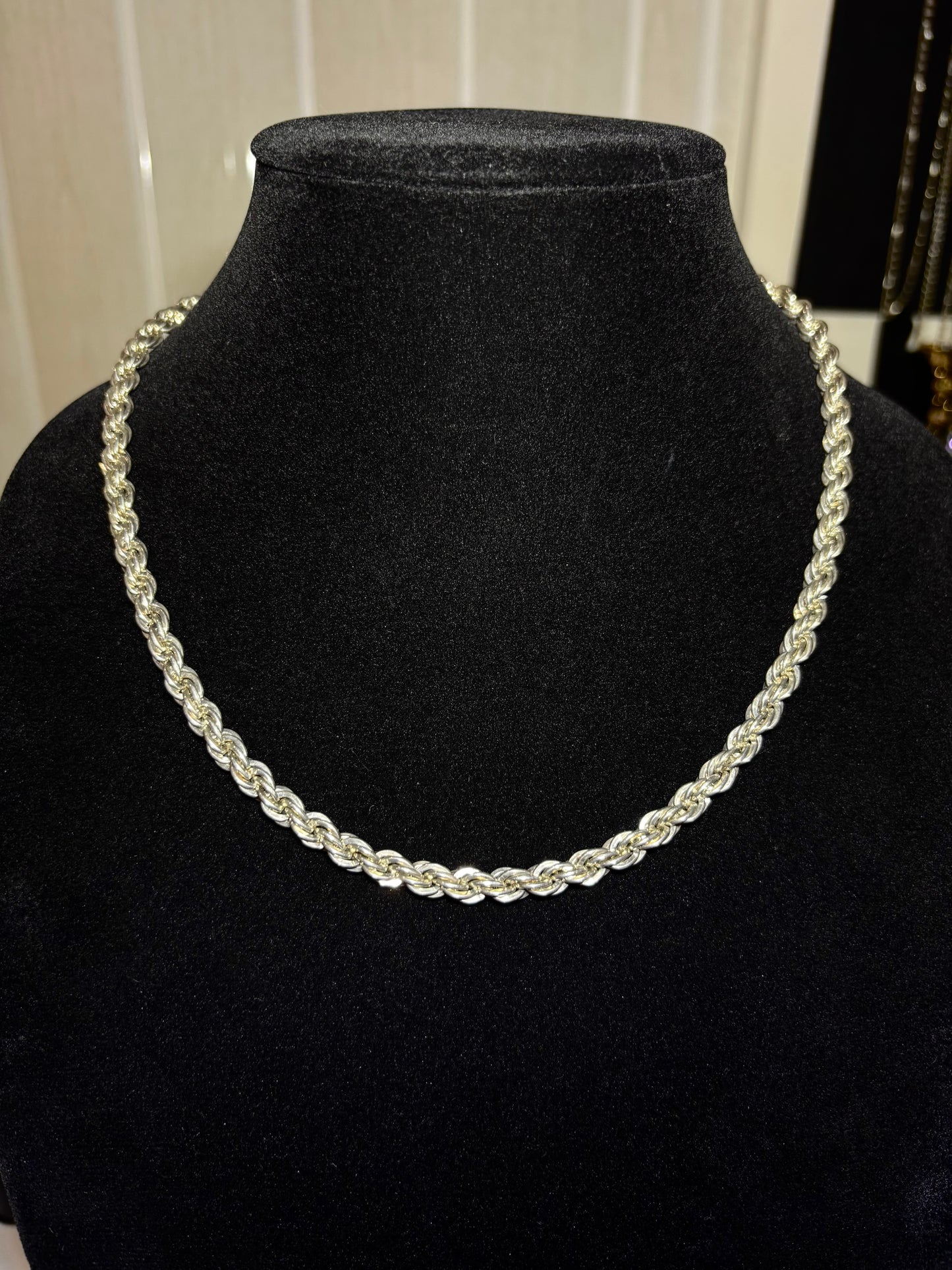 Rope Chain with Magnetic Clasp