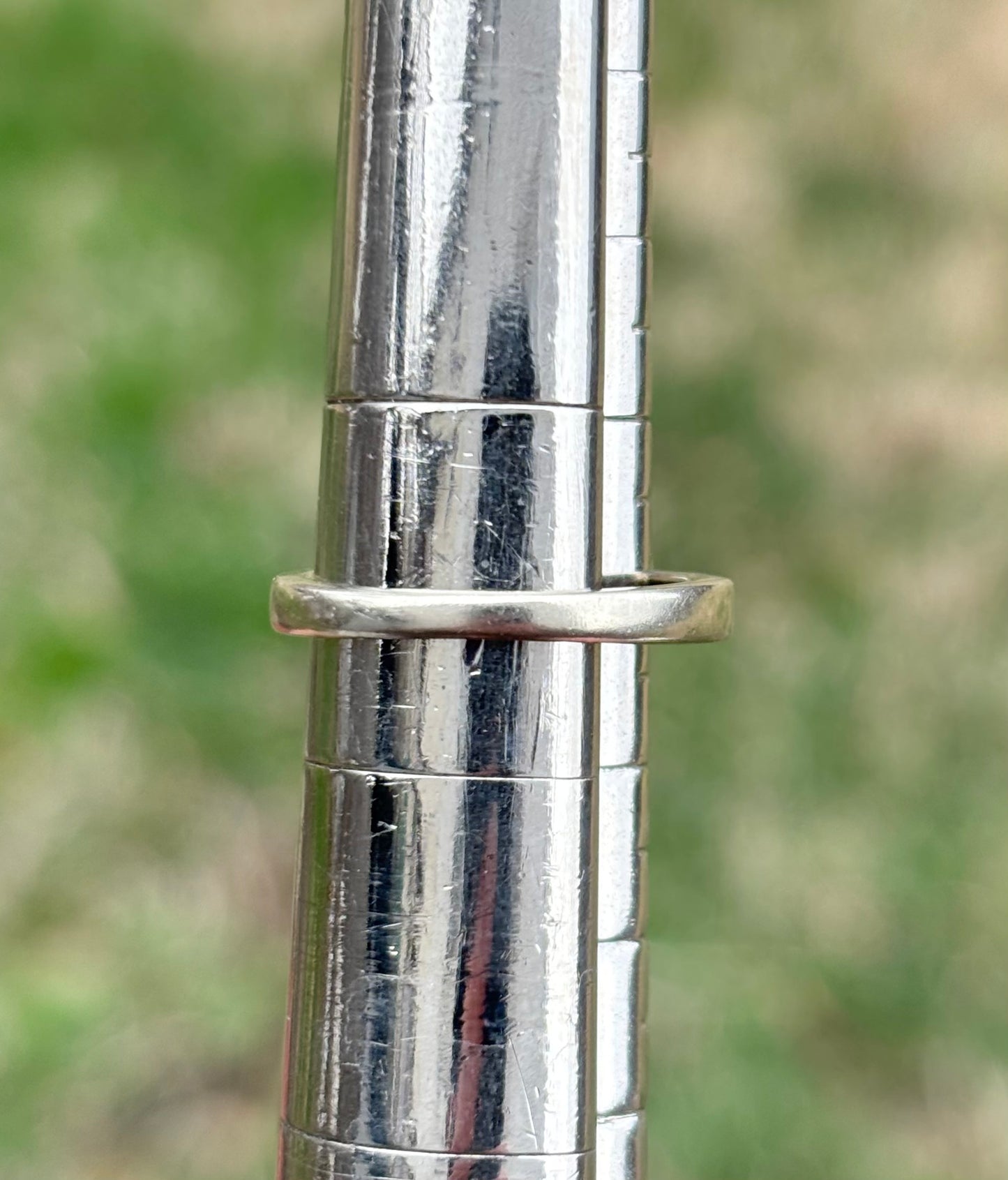 14k White Gold Natural Diamond Ring