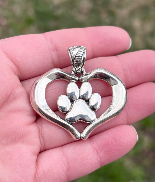 JAI by John Hardy Dog Paw Always In My Heart Pendant