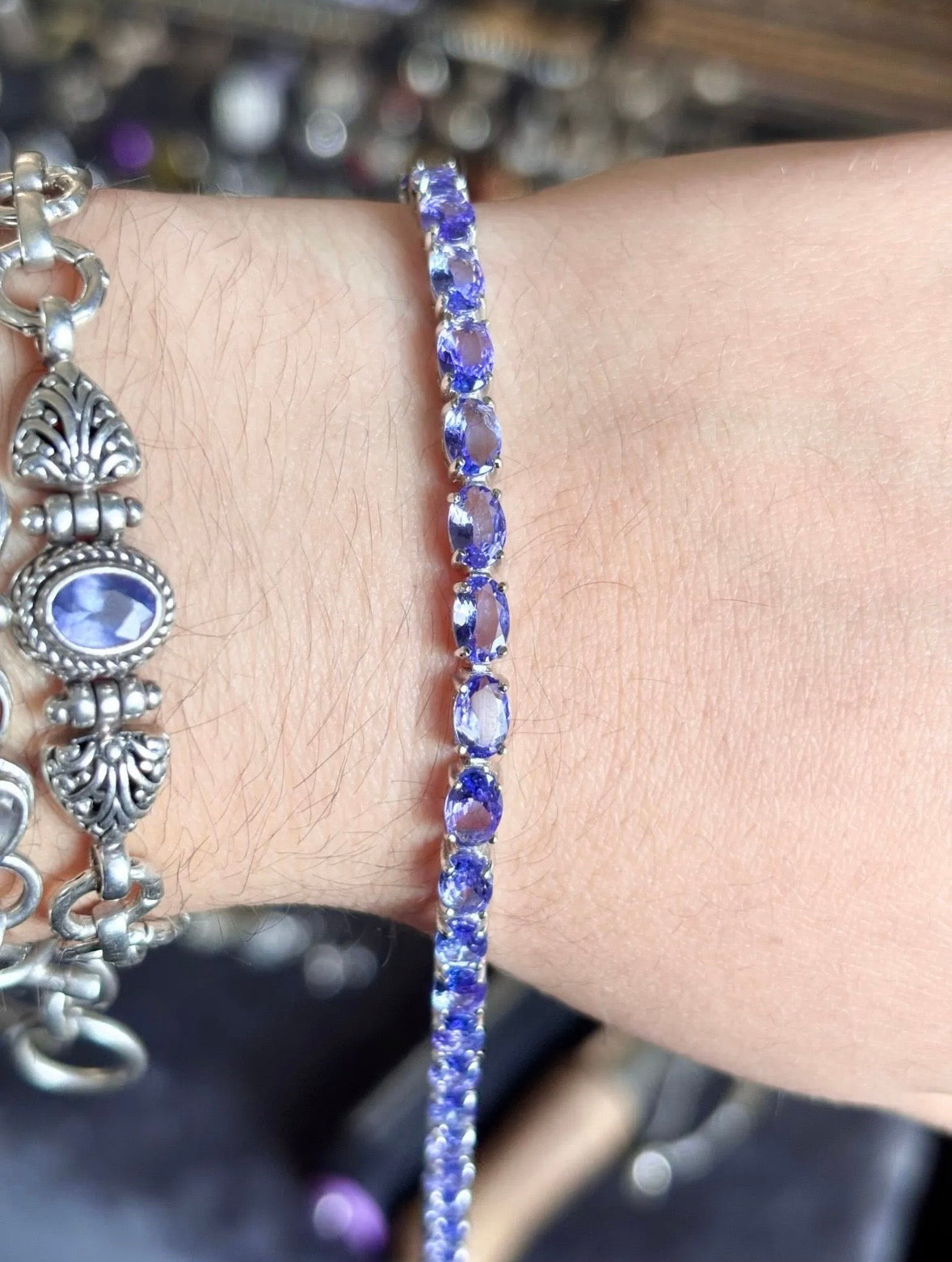 Tanzanite Tennis Bracelet