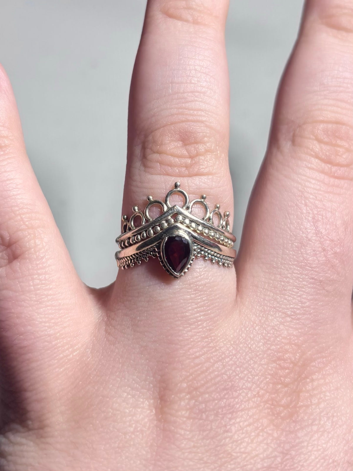 Garnet Wedding Set