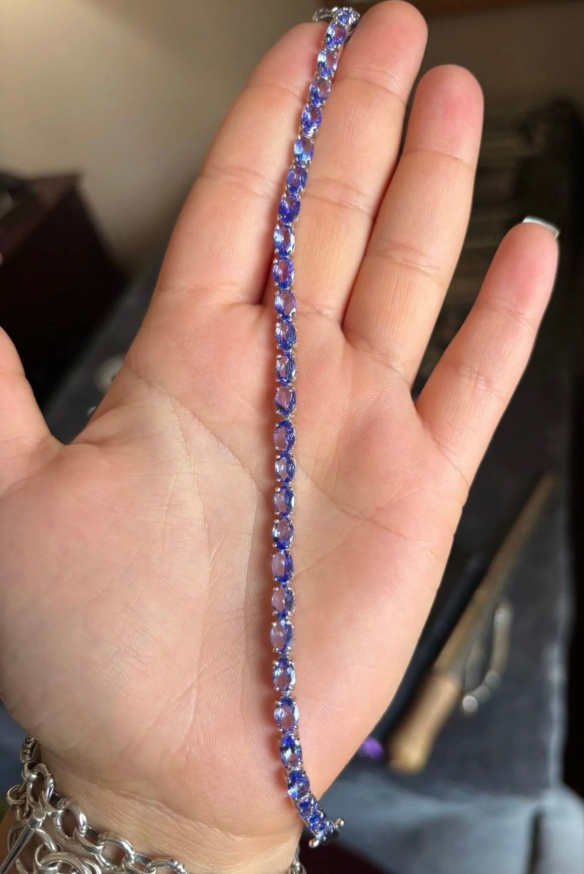 Tanzanite Tennis Bracelet