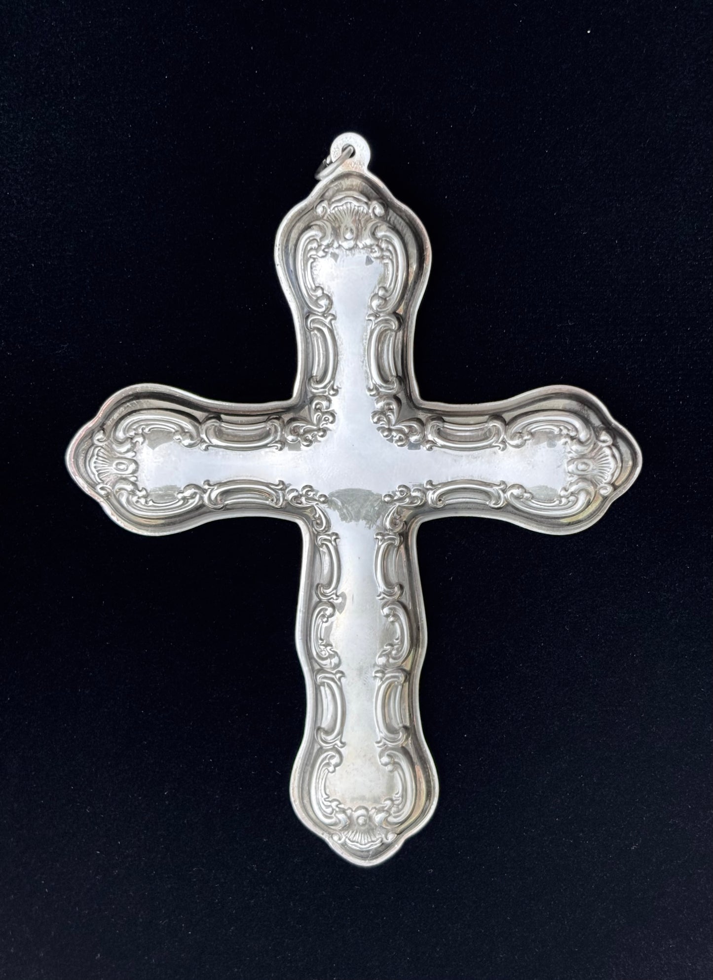 Gorham Sterling Silver Cross Ornament – 1999 Christmas Collectible