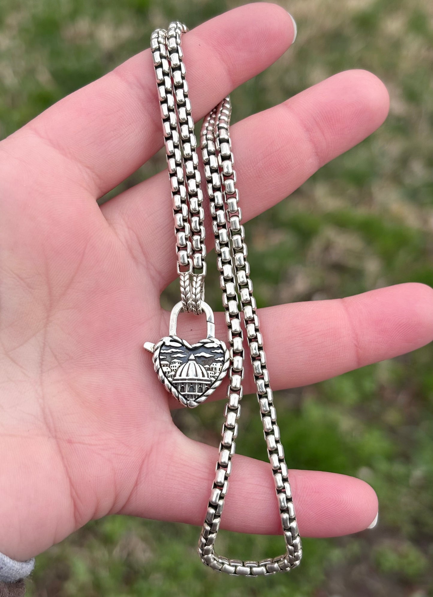 JAI by John Hardy Heart Lock Necklace