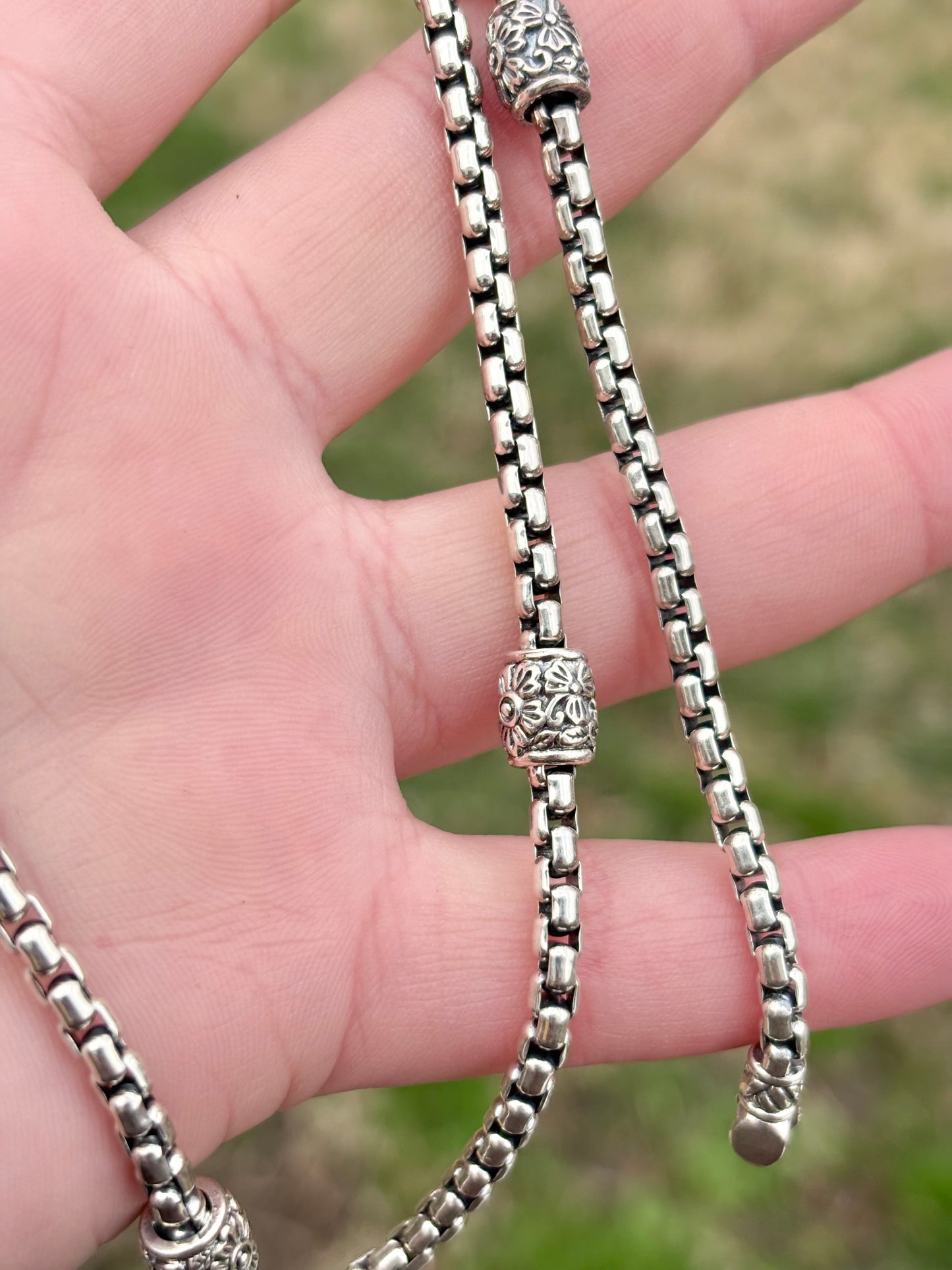 JAI by John Hardy Flower Bead Station Necklace