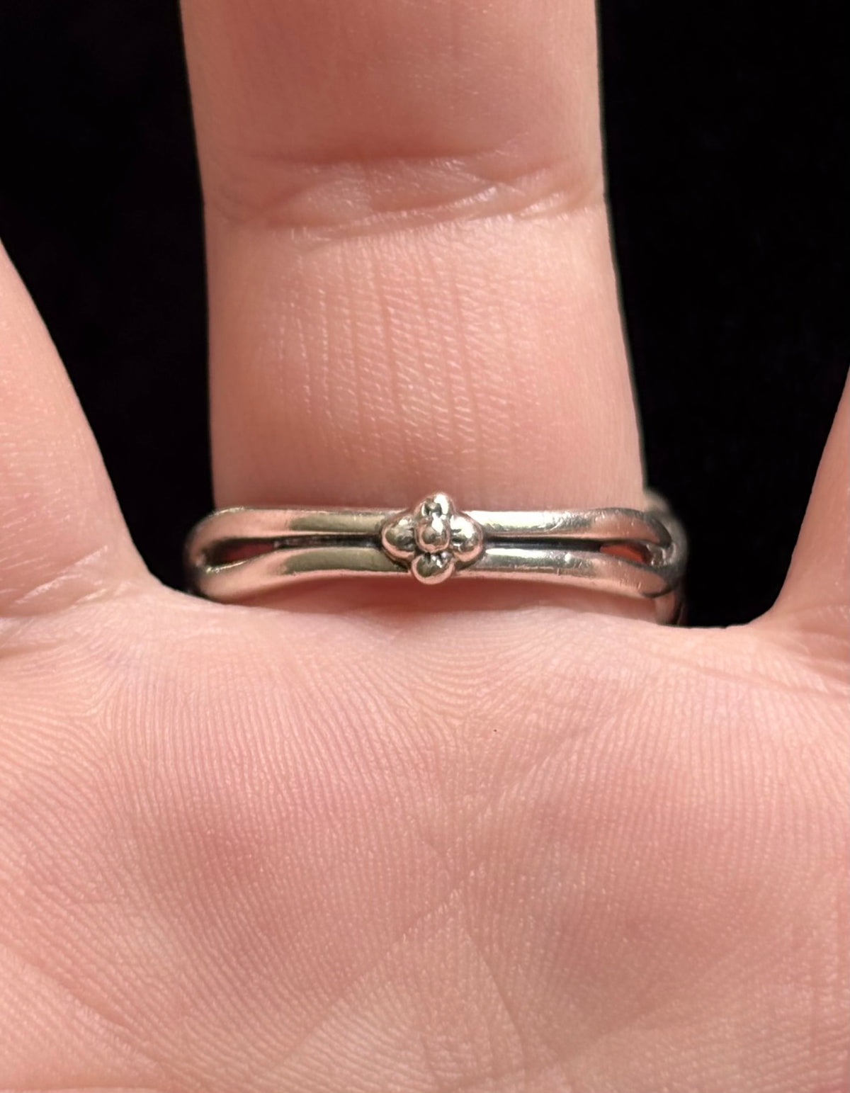 Barbara Bixby 18K Gold & Sterling Silver Peridot Vine Leaf Ring