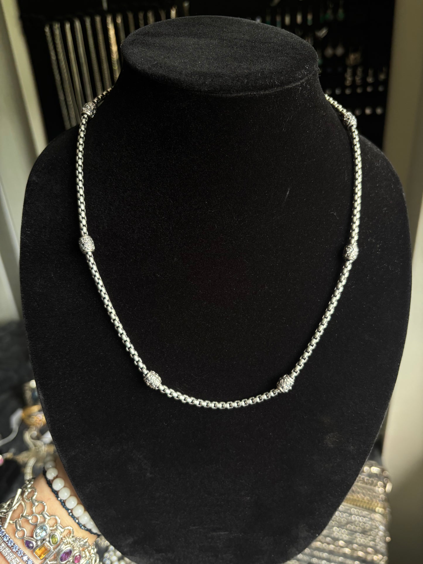 JAI by John Hardy Flower Bead Station Necklace