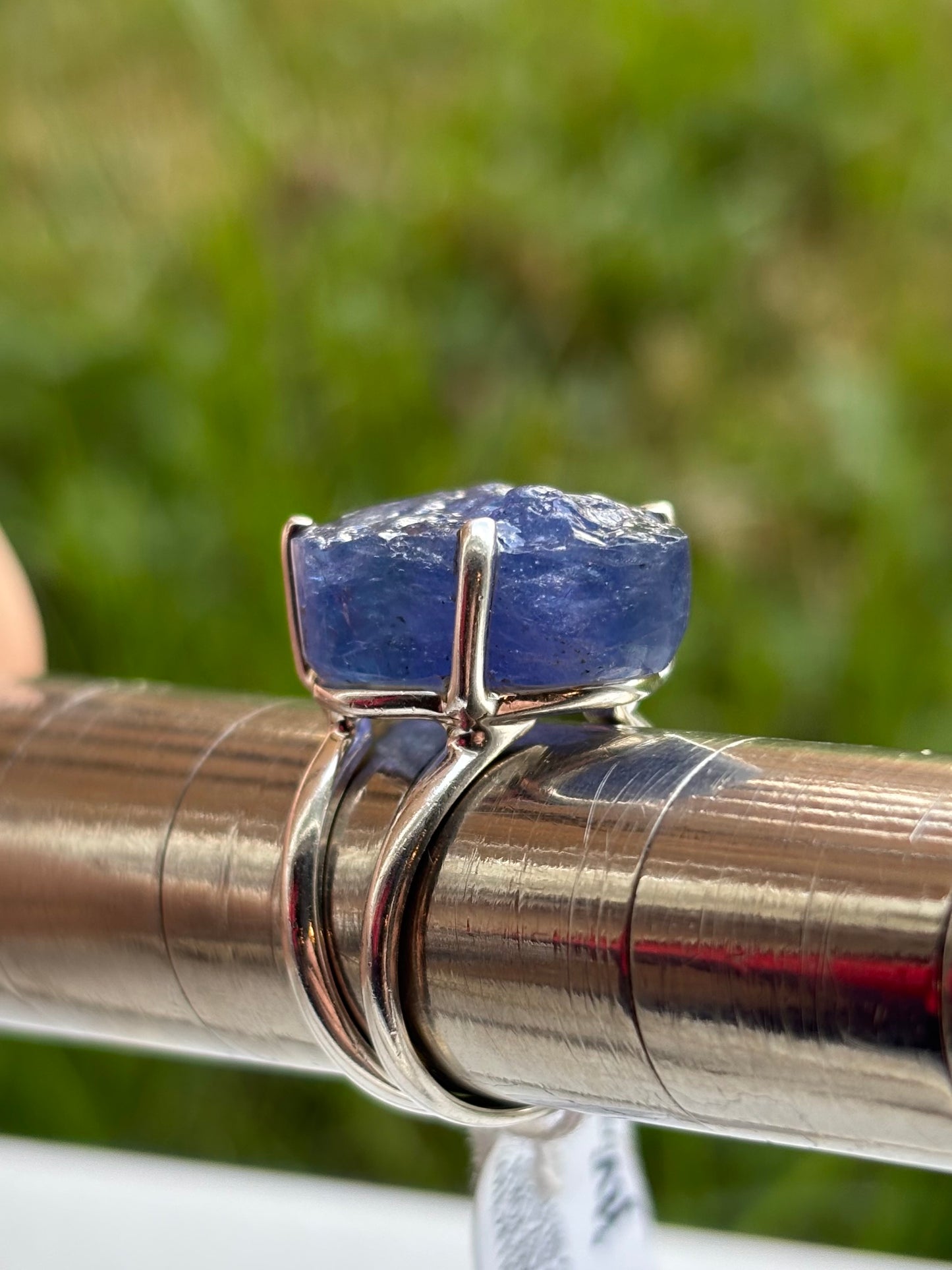 Rough Tanzanite Ring