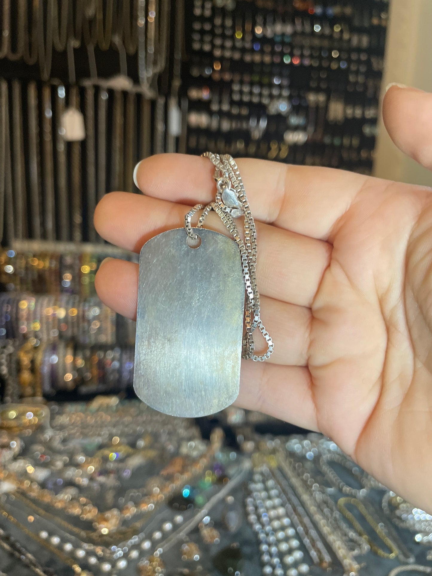 Dustin Dog Tag And Box set
