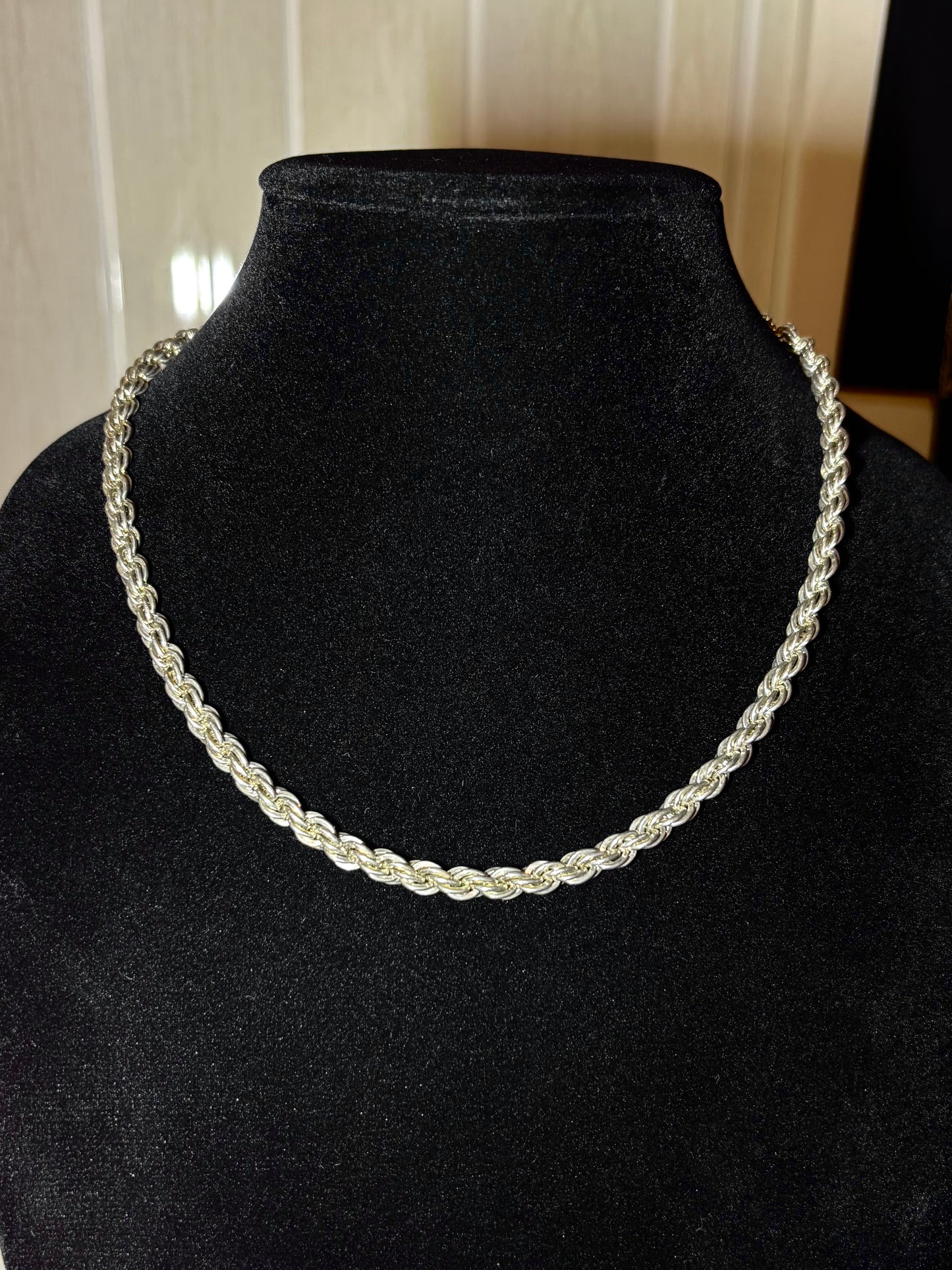Rope Chain with Magnetic Clasp