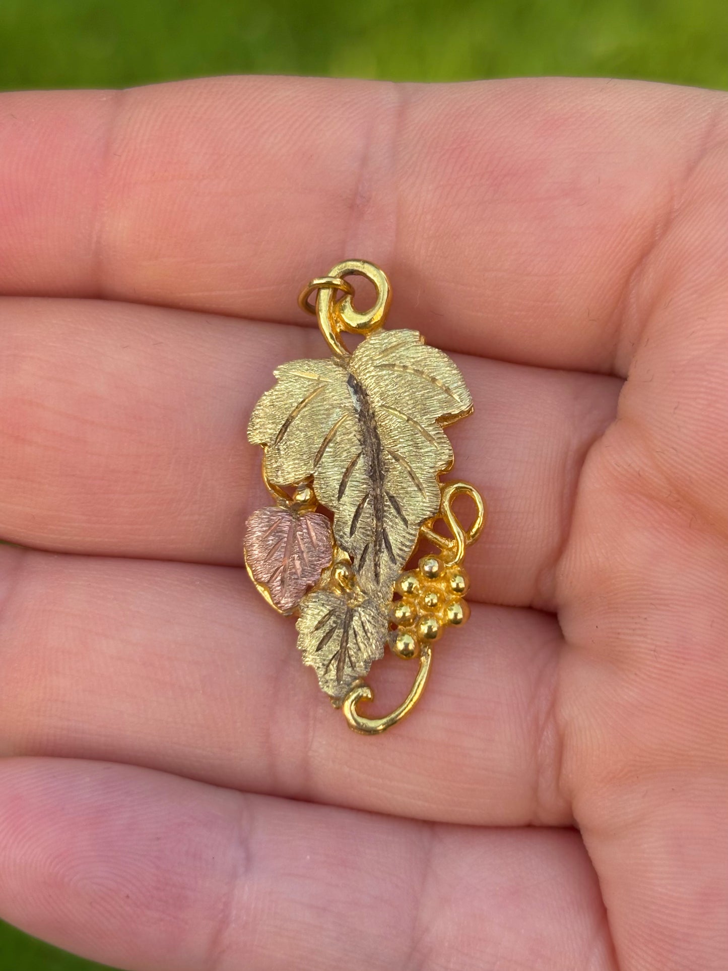 Vintage Landstrom’s 10k Gold Black Hills Pendant