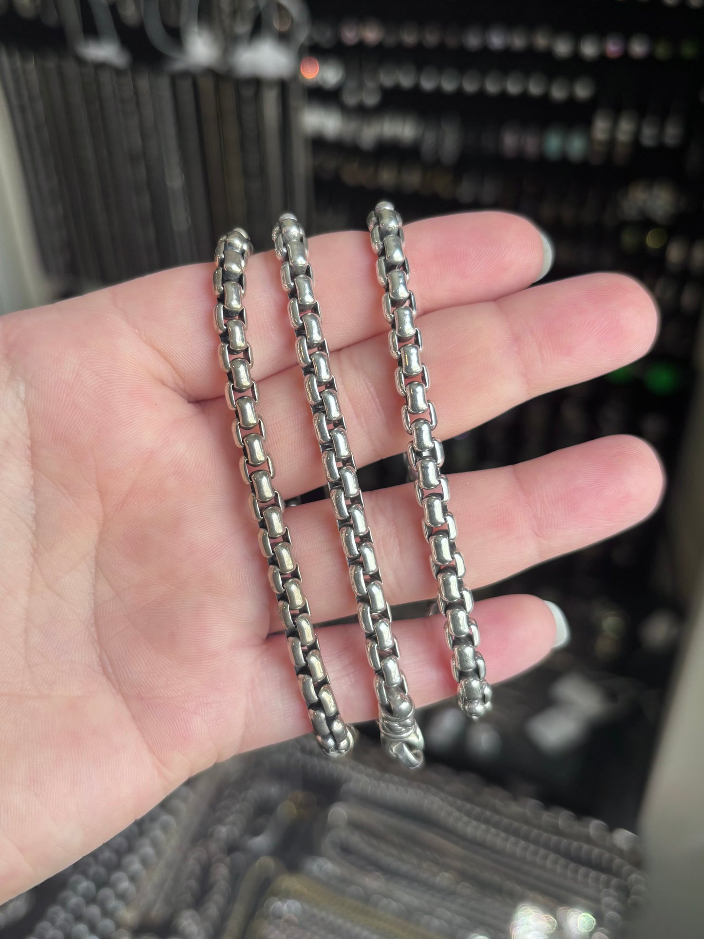 JAI by John Hardy Rounded Box Link Bracelet