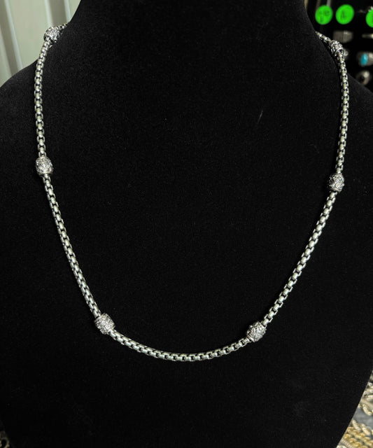 JAI by John Hardy Flower Bead Station Necklace