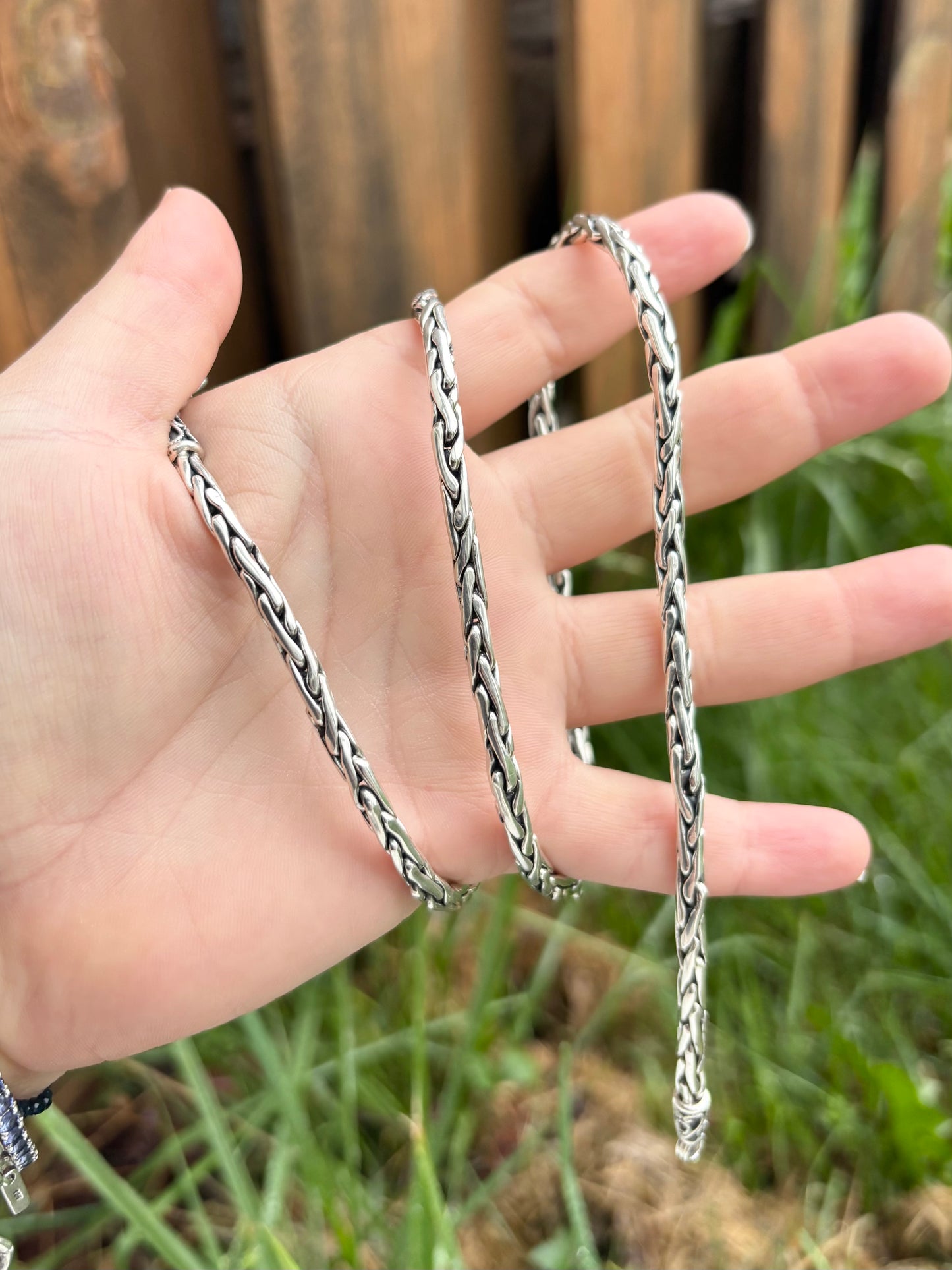 Balinese Style Chain with Hook Clasp