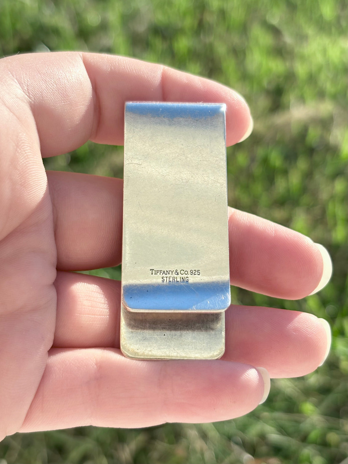Tiffany & Co. Sterling Silver Money Clip – Personalized “Bitch Clip” Engraving