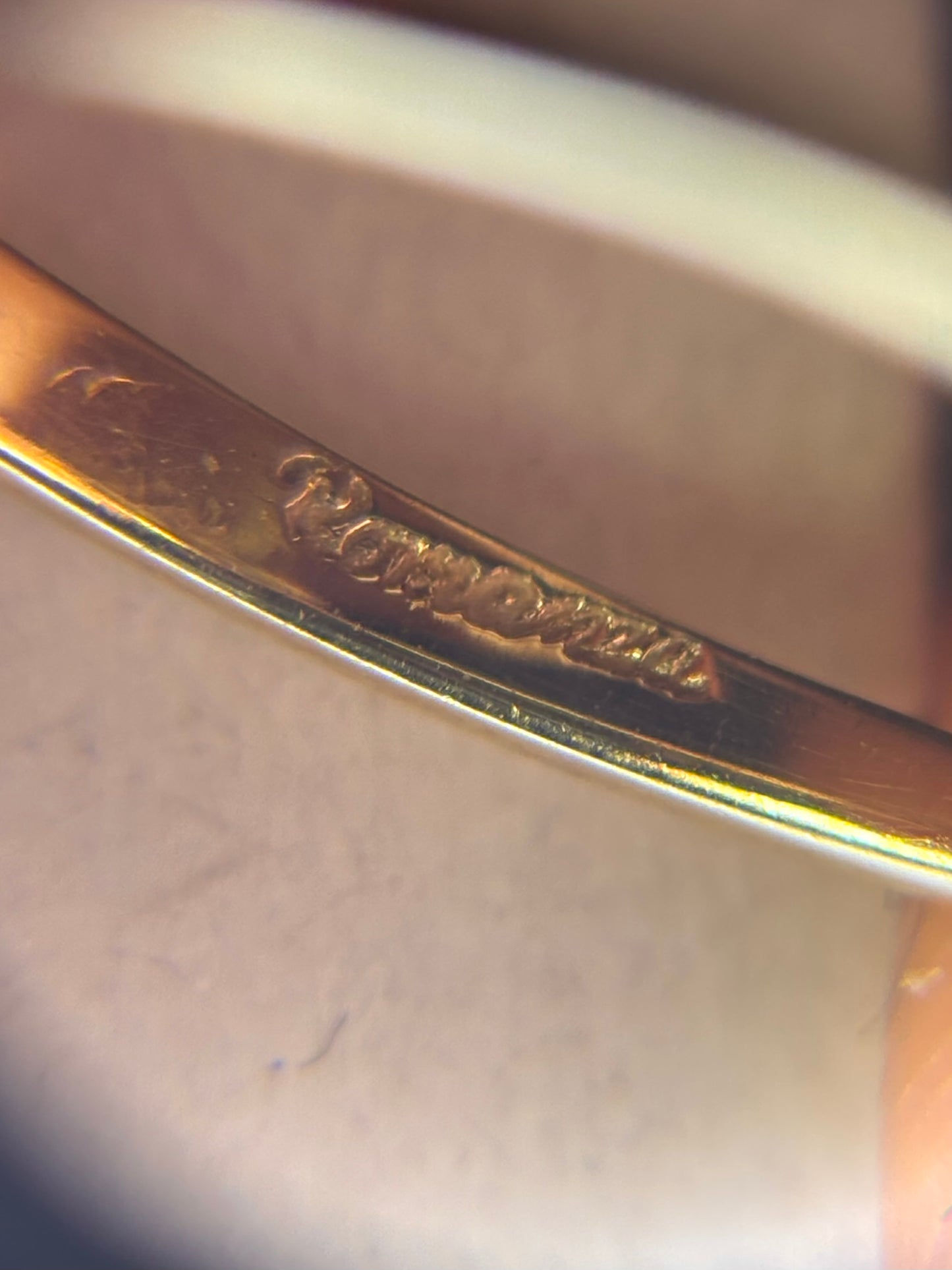 14K Gold Natural Solid Marquise Opal Ring with Diamond Accent