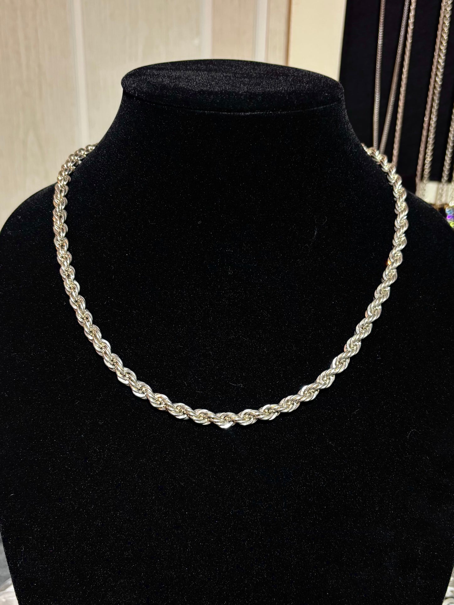 Rope Chain with Magnetic Clasp
