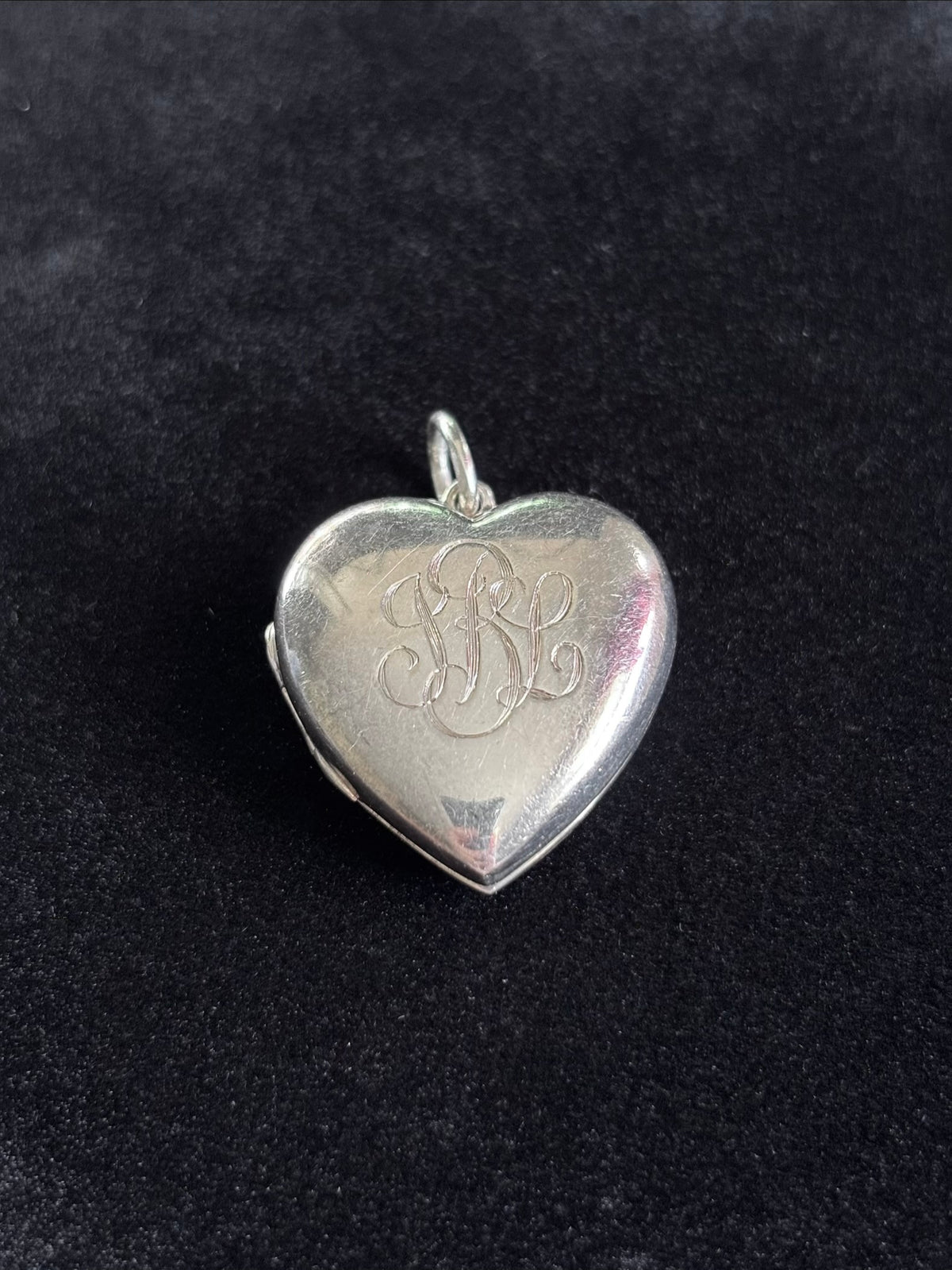 Tiffany & Co. Sterling Silver Sweet 16 Engraved Heart Locket Pendant