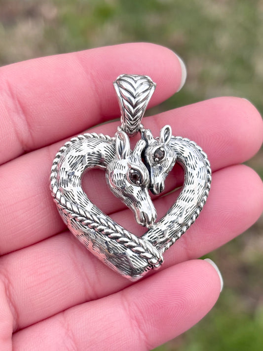 JAI by John Hardy Giraffe Heart Pendant