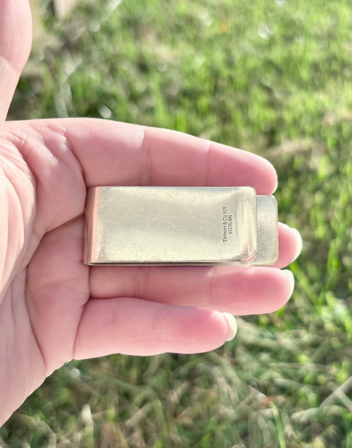 Tiffany & Co. Sterling Silver Money Clip – Personalized “Bitch Clip” Engraving