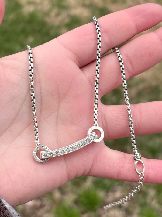 JAI by John Hardy Topaz Bar Necklace