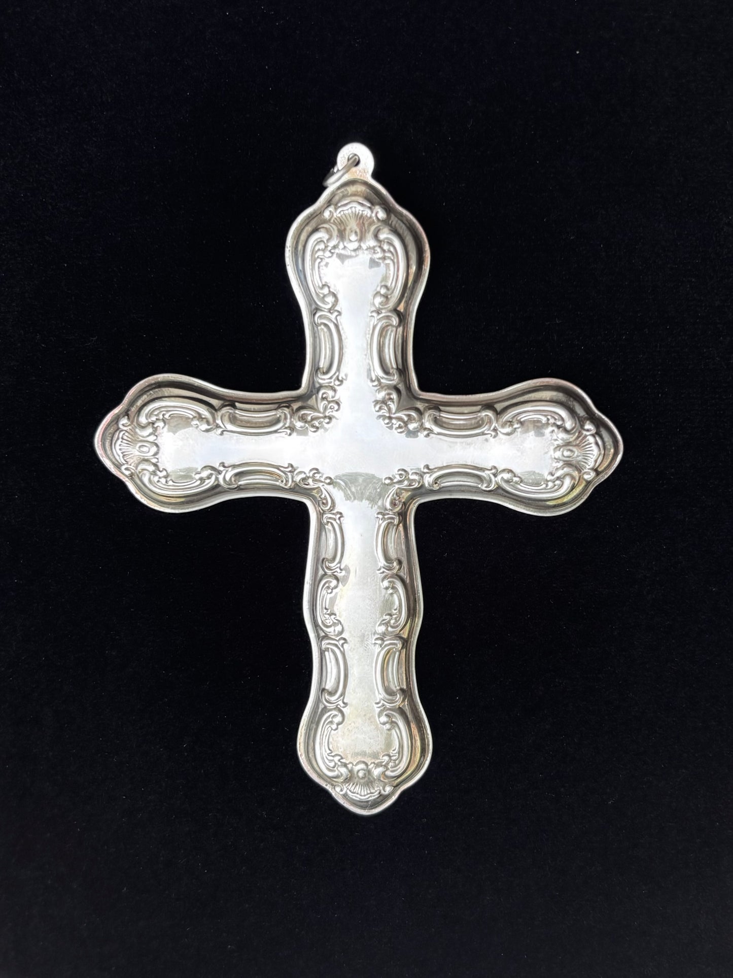 Gorham Sterling Silver Cross Ornament – 1999 Christmas Collectible