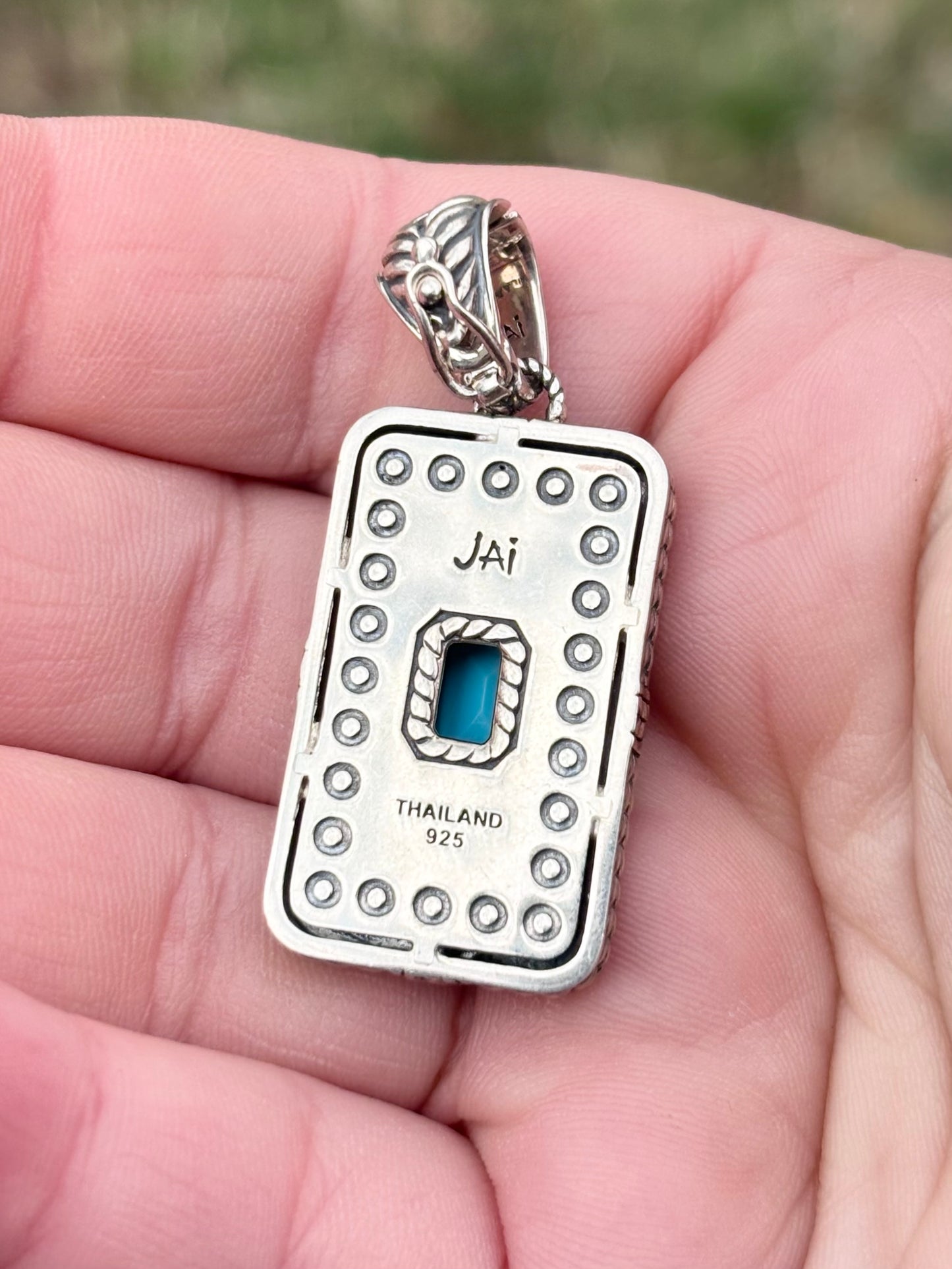 JAI by John Hardy Turquoise Pendant