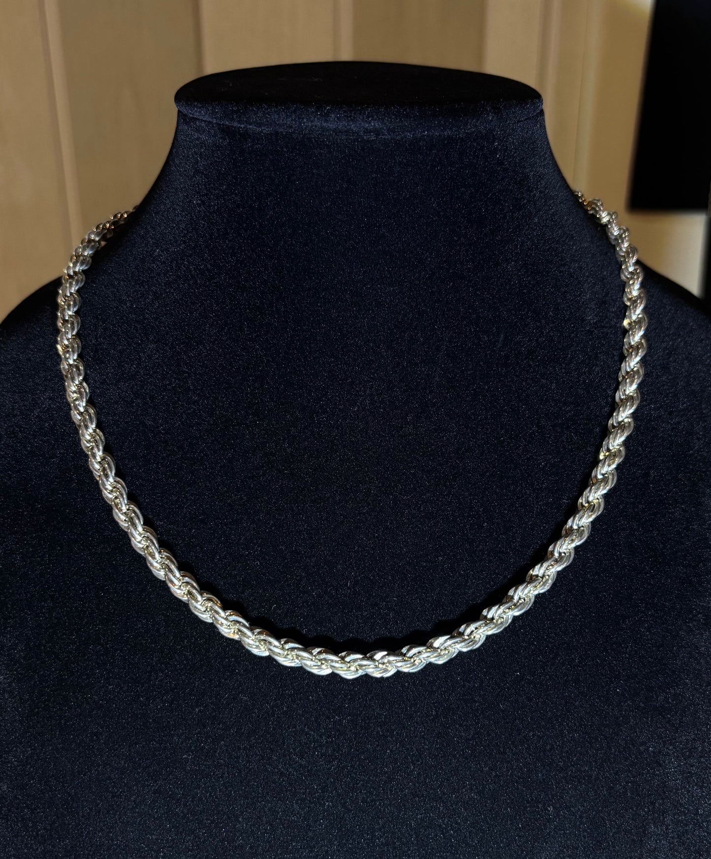 Rope Chain with Magnetic Clasp