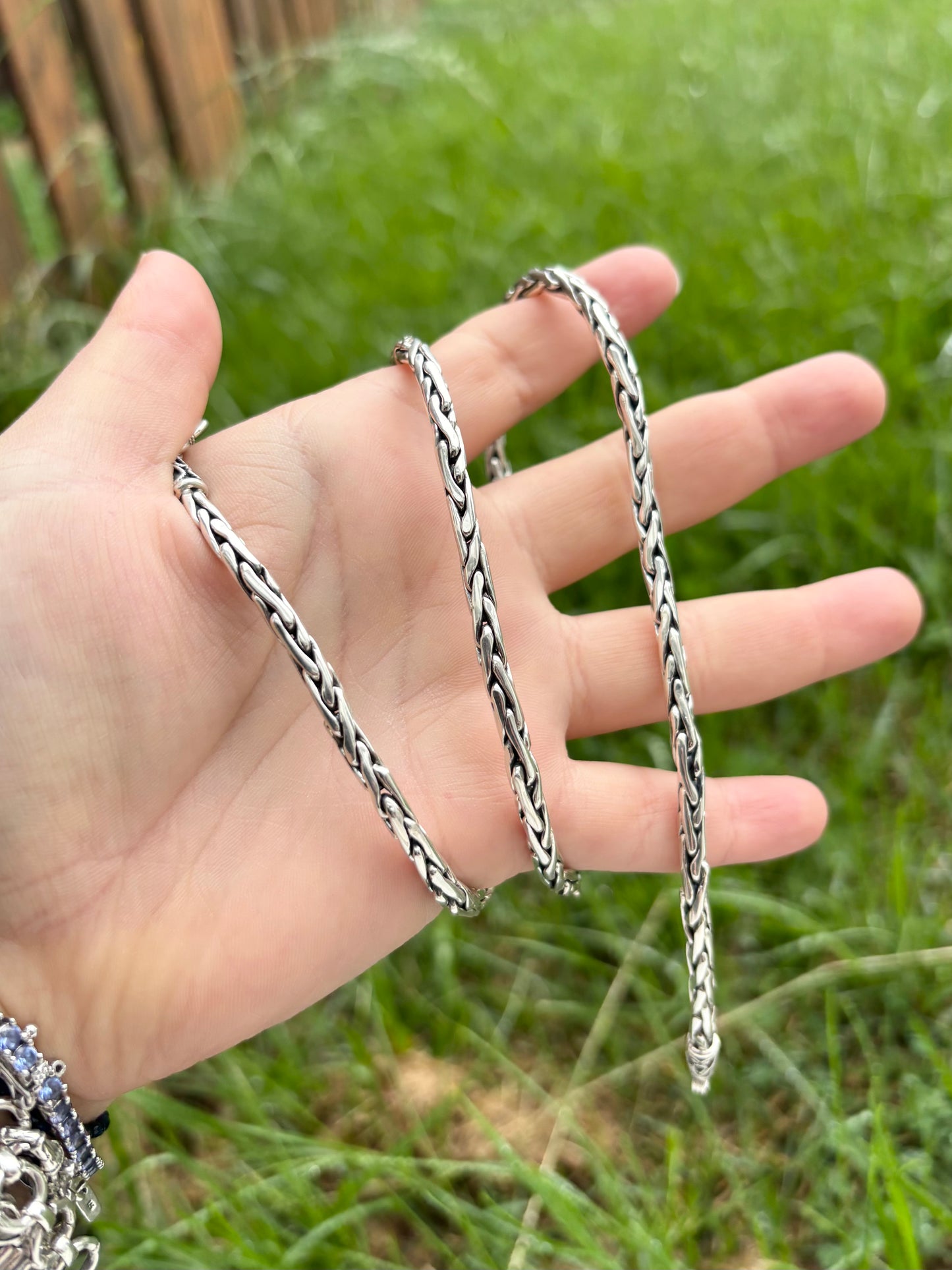Balinese Style Chain with Hook Clasp
